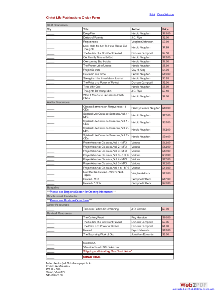 Form preview