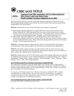 Fillable Online All ALTA Forms Fax Email Print - pdfFiller