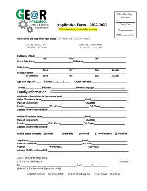 Form preview