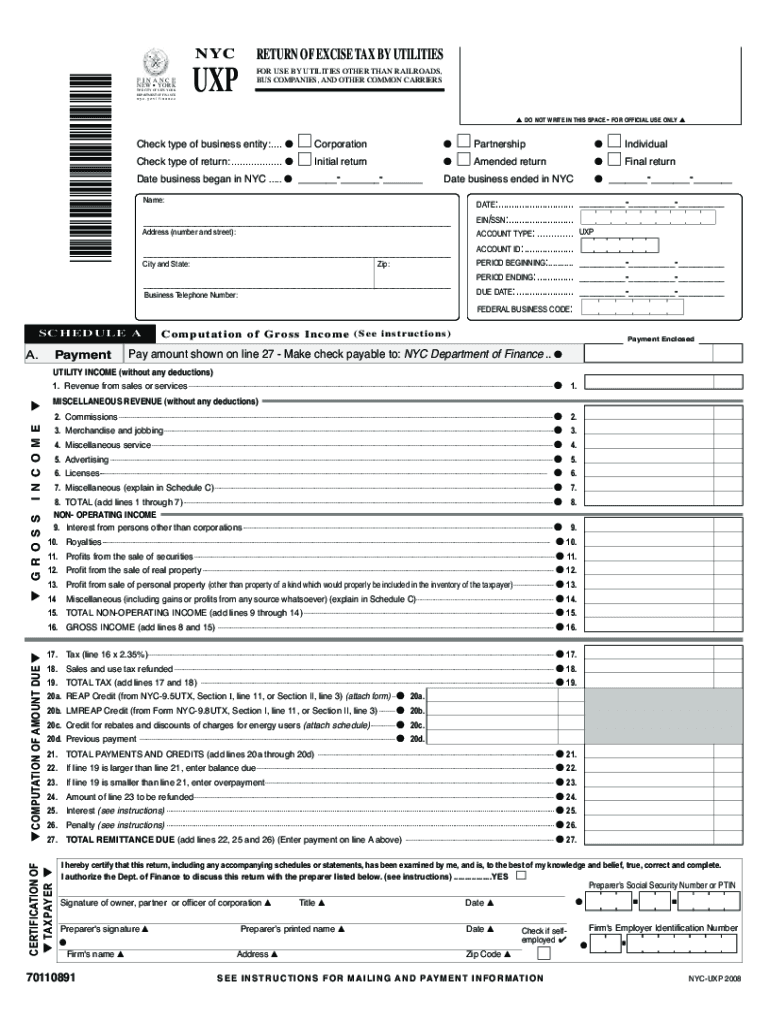 Fillable Online New York City - NYC Forms In Current Use - Explanations ...