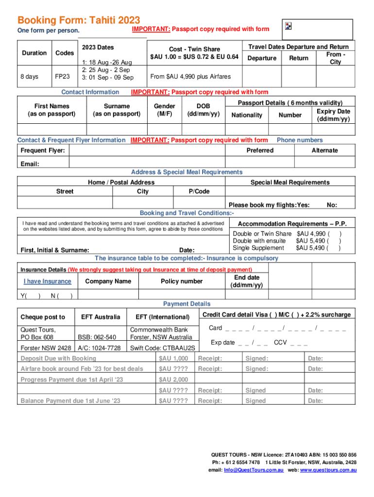 Form preview