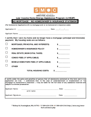 SMOC FUEL Assistance