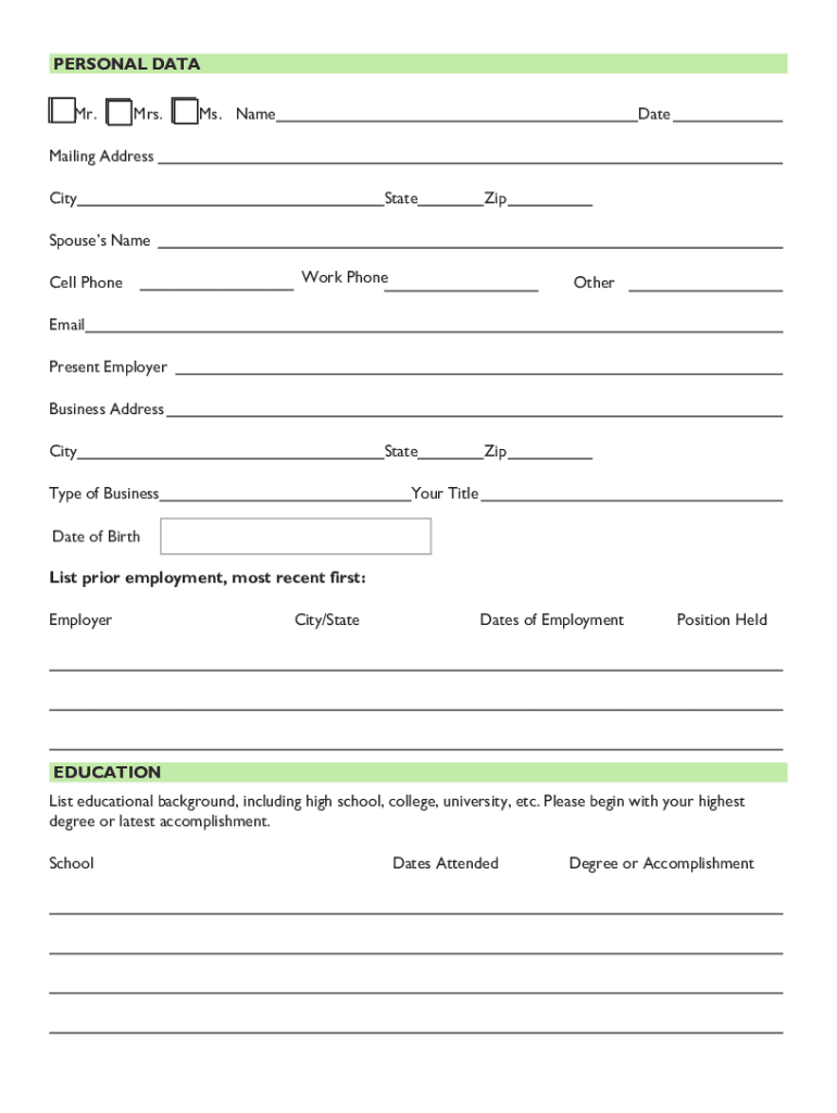 Form preview