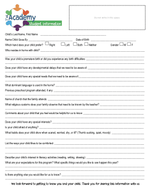 Form preview