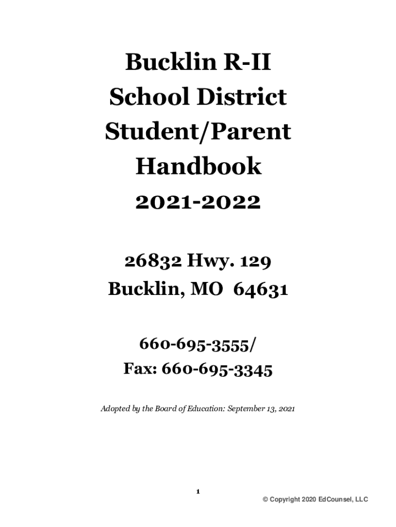 Fillable Online Bucklin RII School Student Information Fax Email