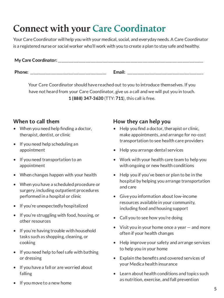 Fillable Online Find Care for Medica MN Senior Care Plus Members Fax ...