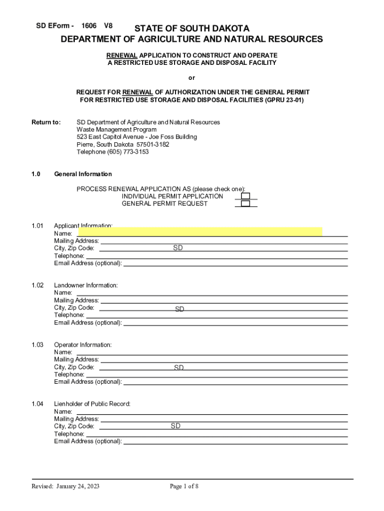 Fillable Online Solid Waste Permits and Application Forms Fax Email