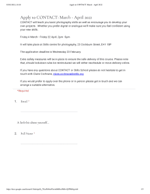 Form preview