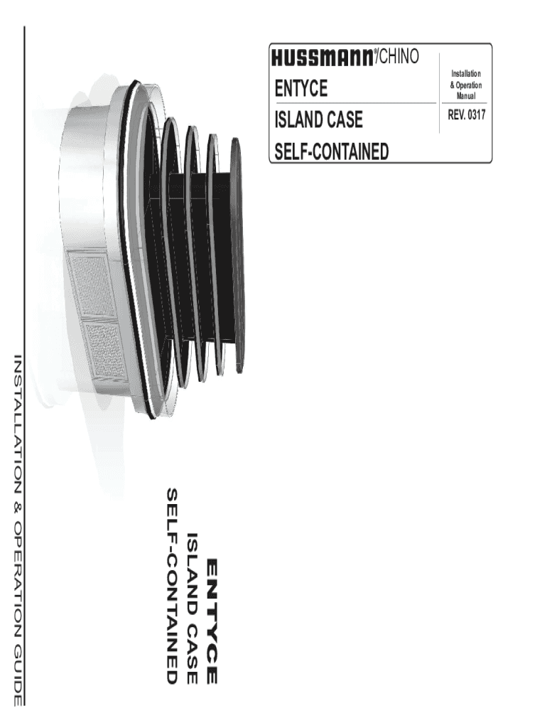 Fillable Online Hussmann Chino MPCET Series Installation & Operation