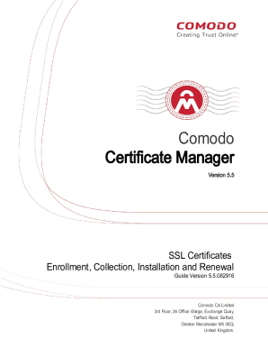 Fillable Online Enrolling For Your Certificate Fax Email Print - pdfFiller