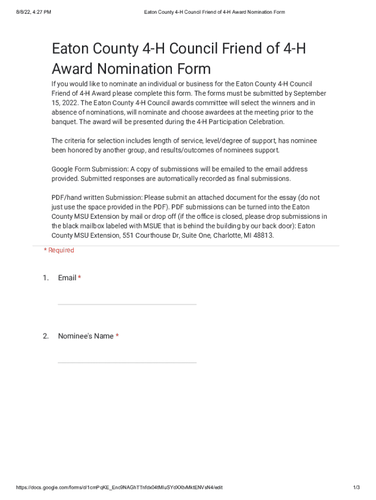 Form preview