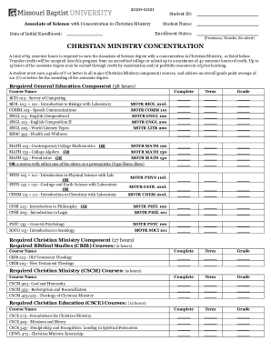 Online Ministry Certificate