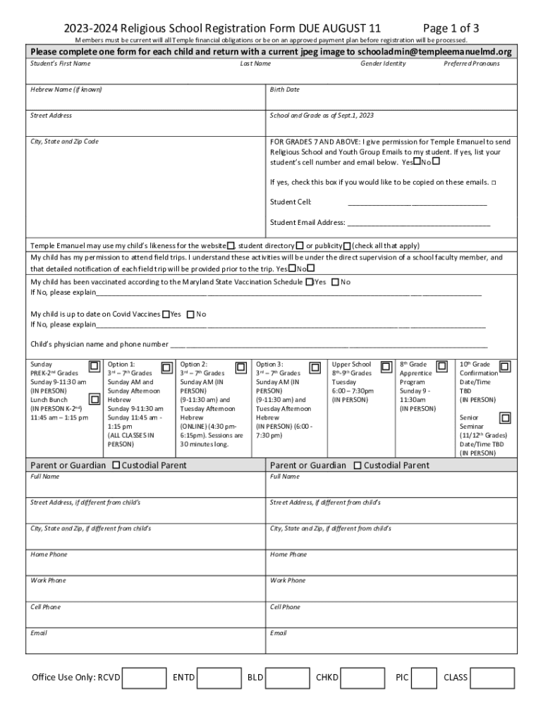 Form preview