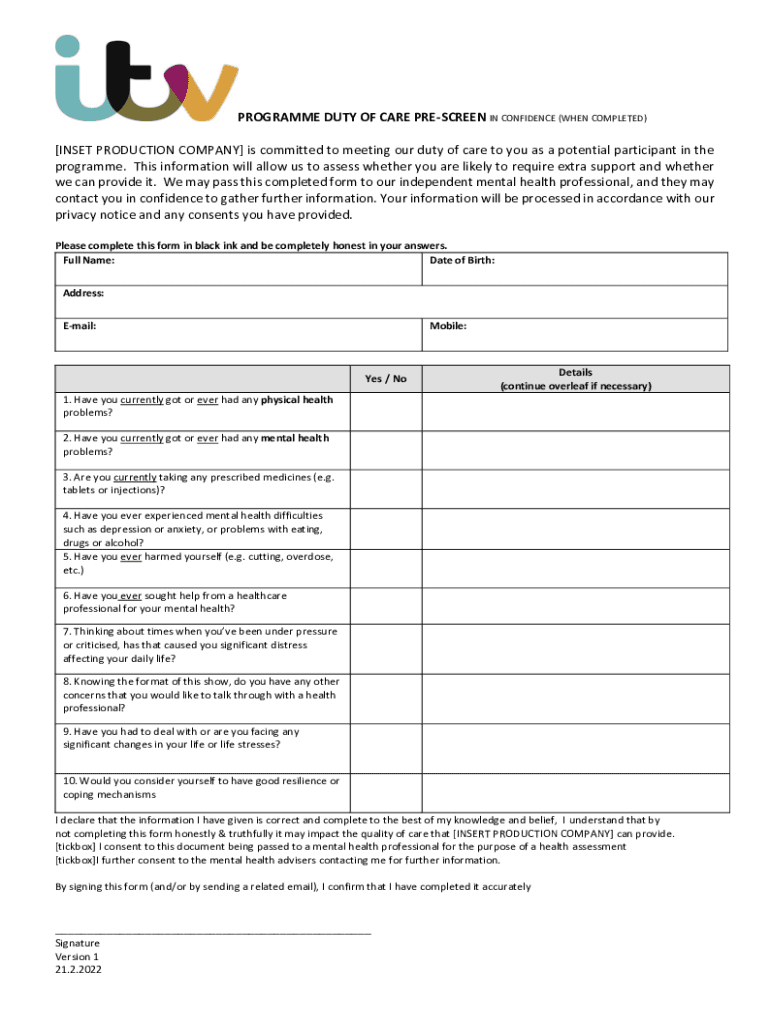 Form preview