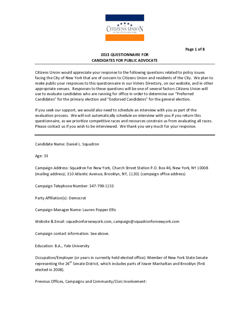 Form preview