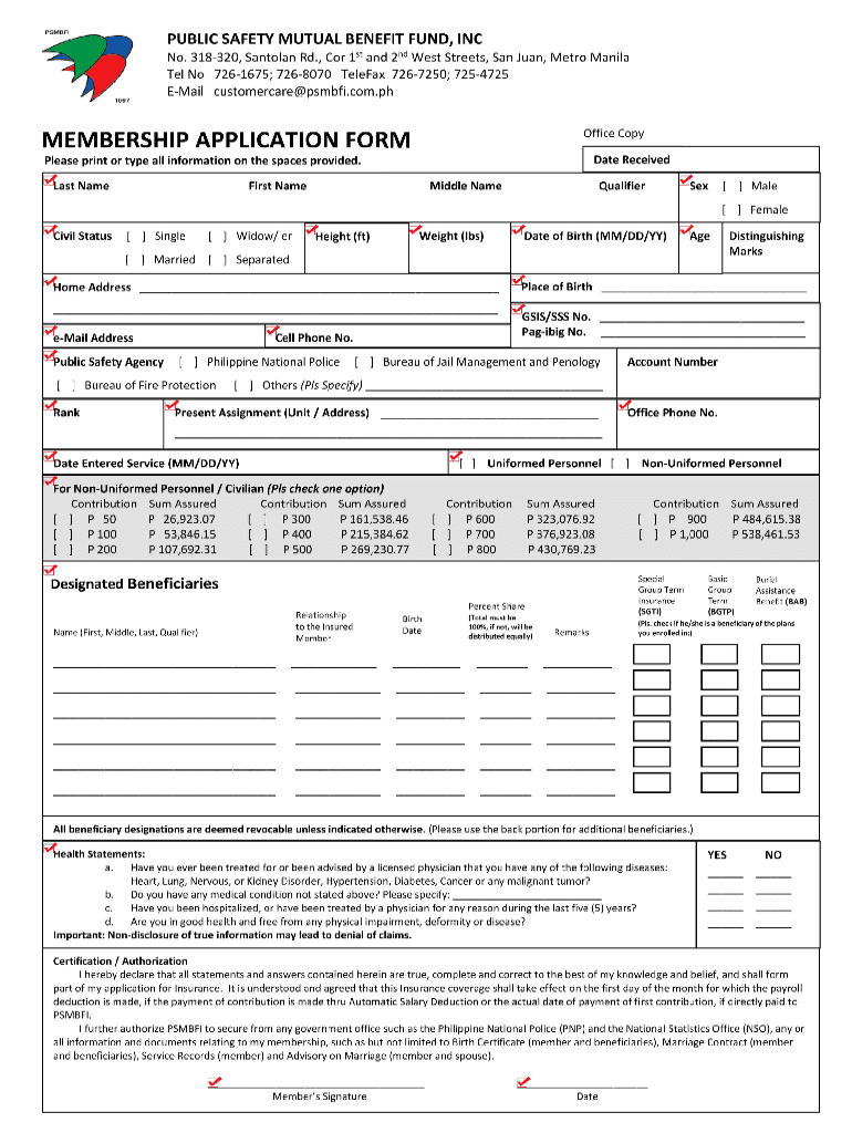 form online Preview on Page 1