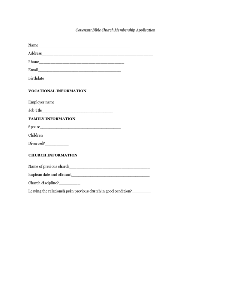 Fillable Online SAMPLE VOLUNTEER APPLICATION FORM TEMPLATE Note Fax