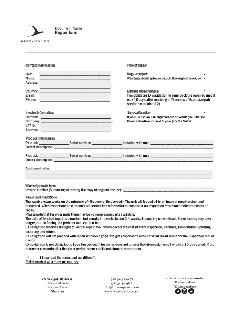 Form preview
