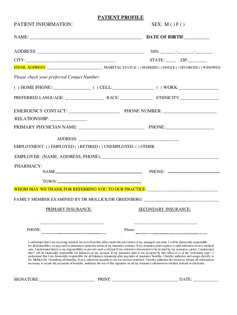 Form preview