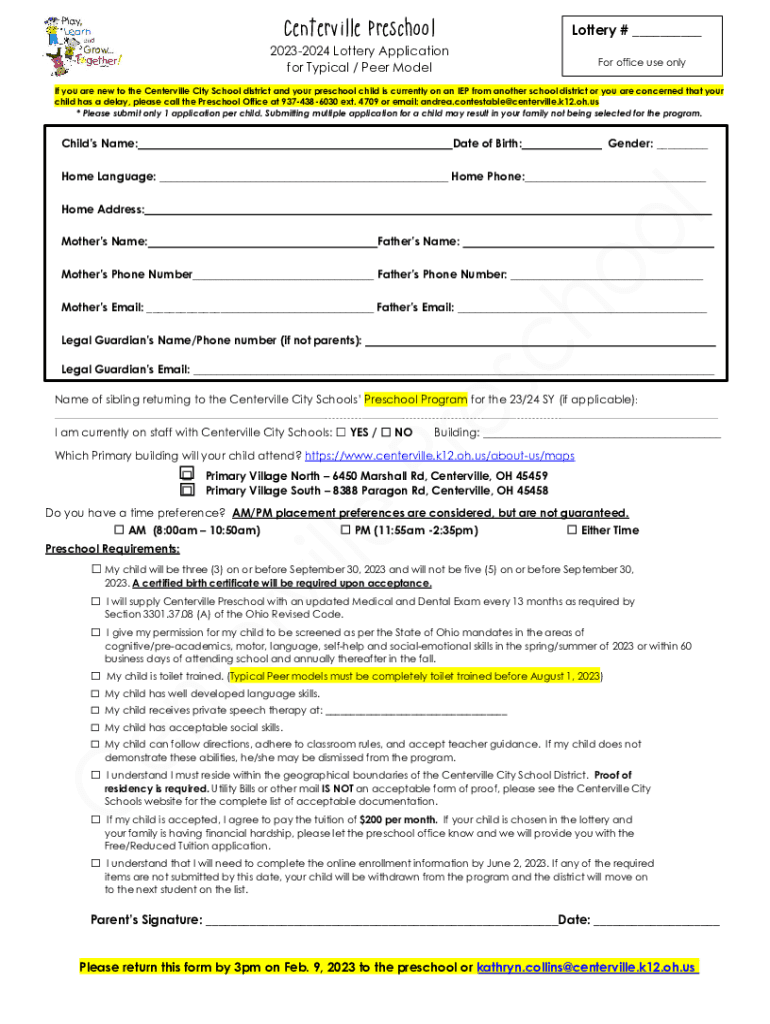 Form preview