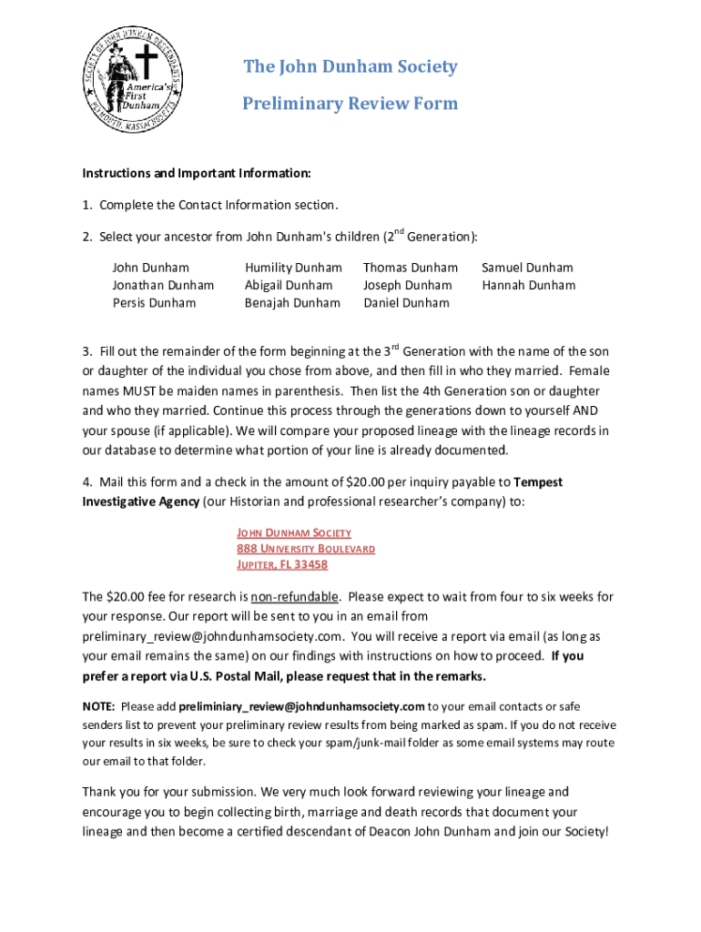 Form preview