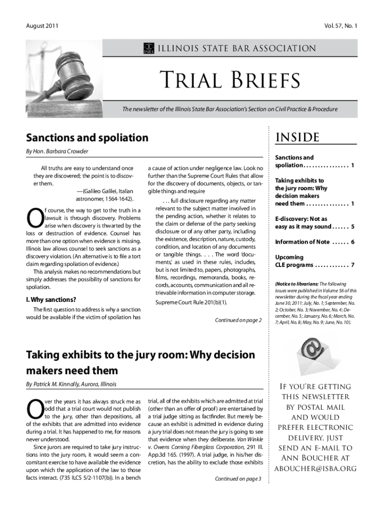 Fillable Online Civil Practice and ProcedureIllinois State Bar