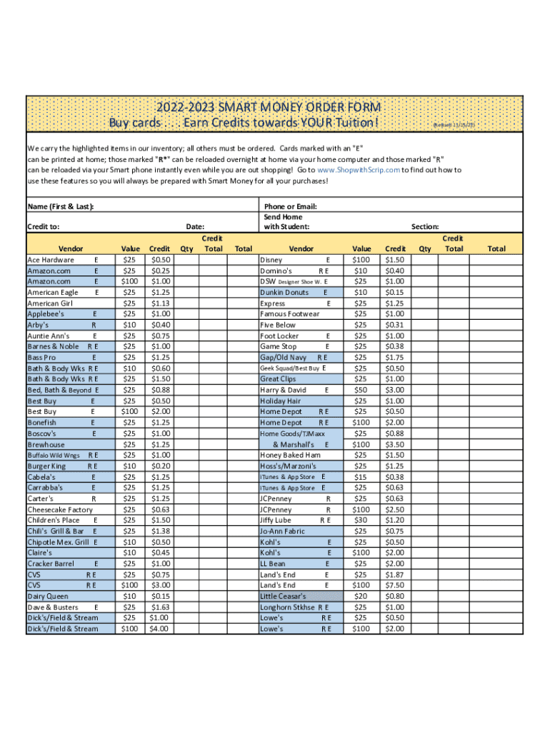 Form preview