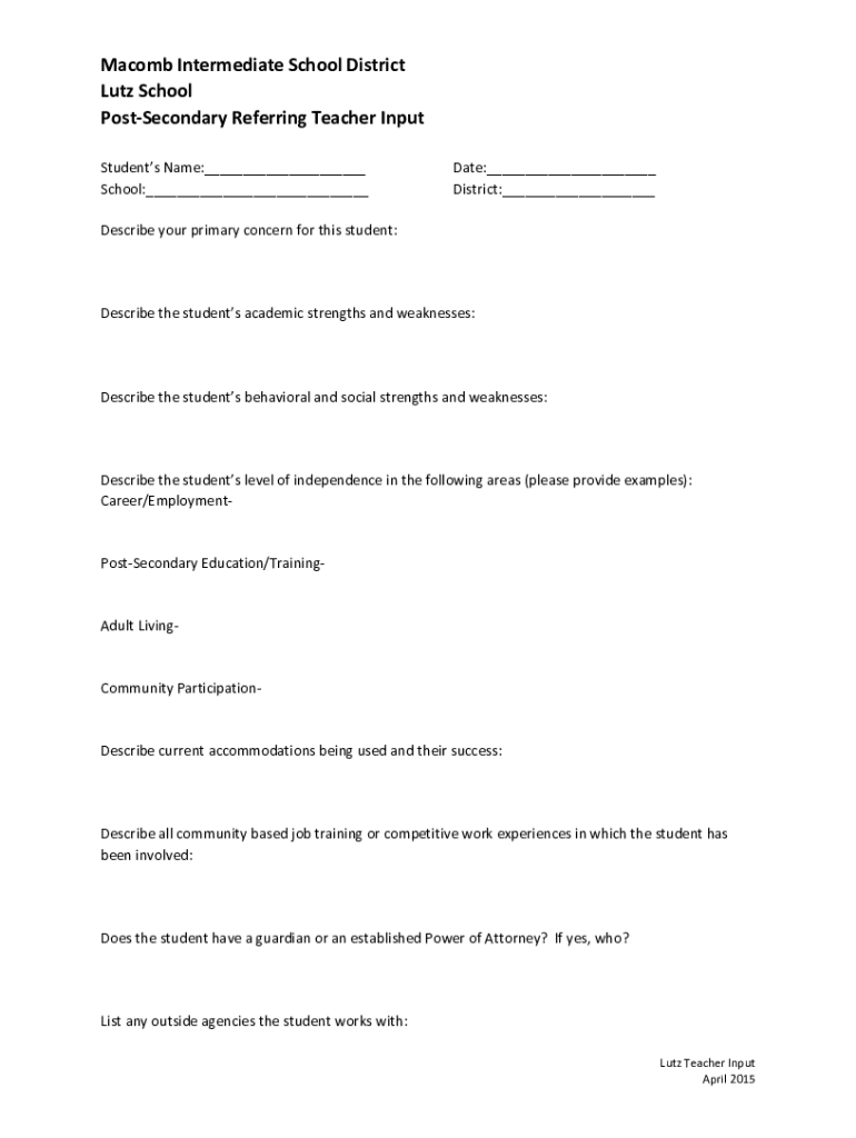 Form preview