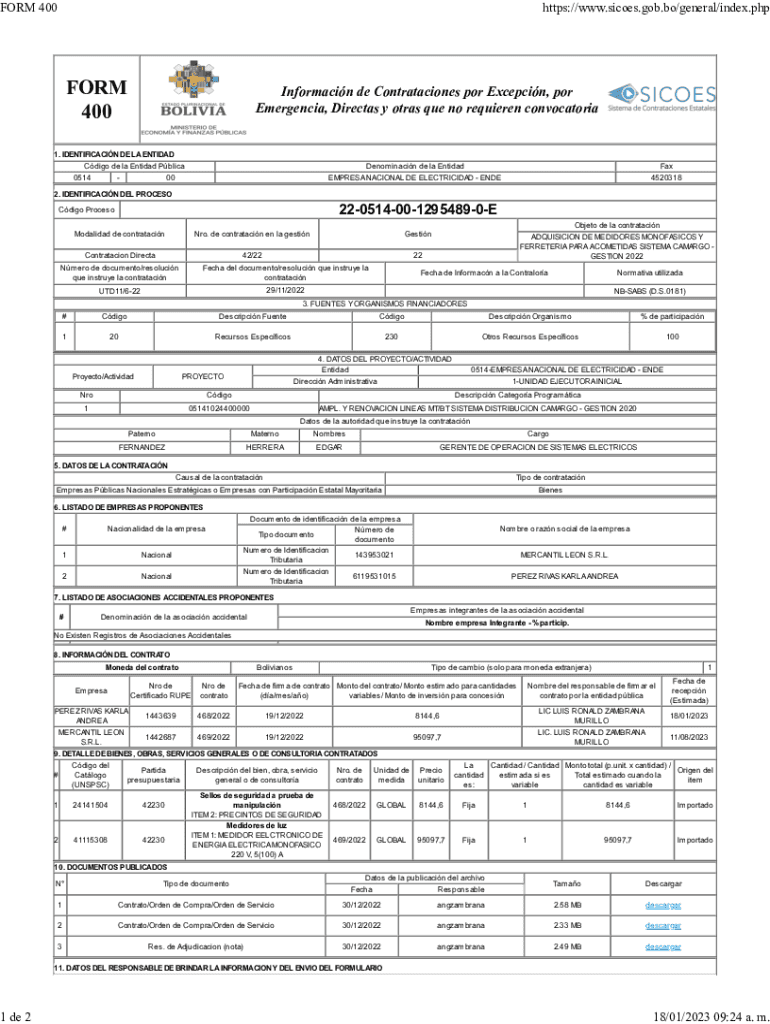 Form preview