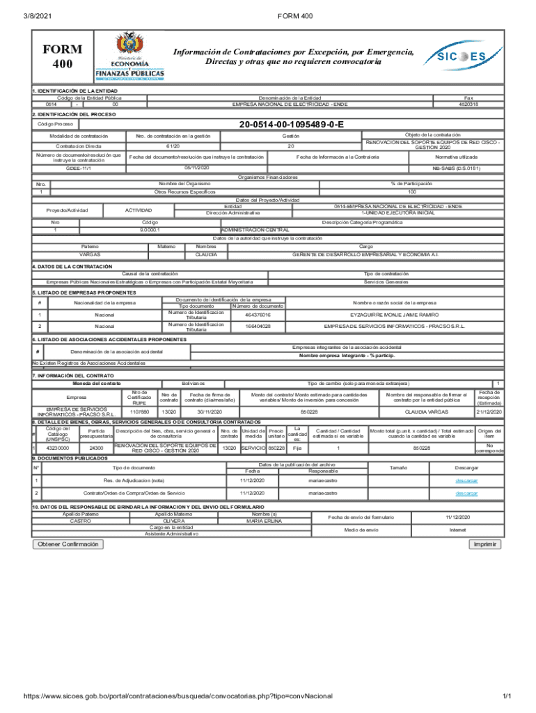Form preview