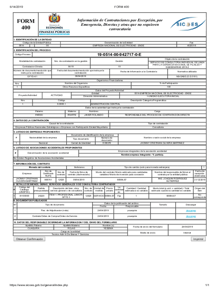 Form preview