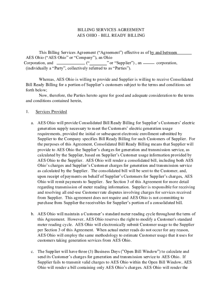 Fillable Online PUCO approves the AES Ohio settlement agreement Fax