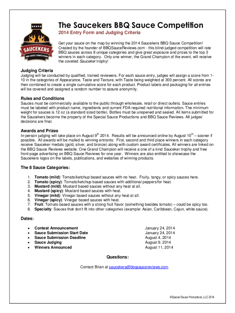 Fillable Online Barbecue in the United States Fax Email Print - pdfFiller
