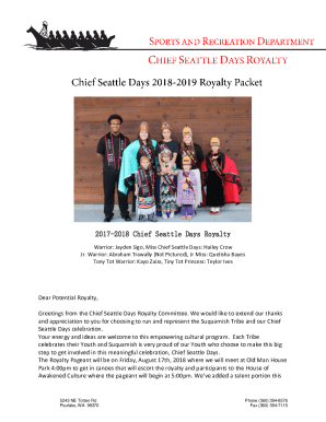 Warrior: Jayden Sigo, Miss Chief Seattle Days: Hailey Crow