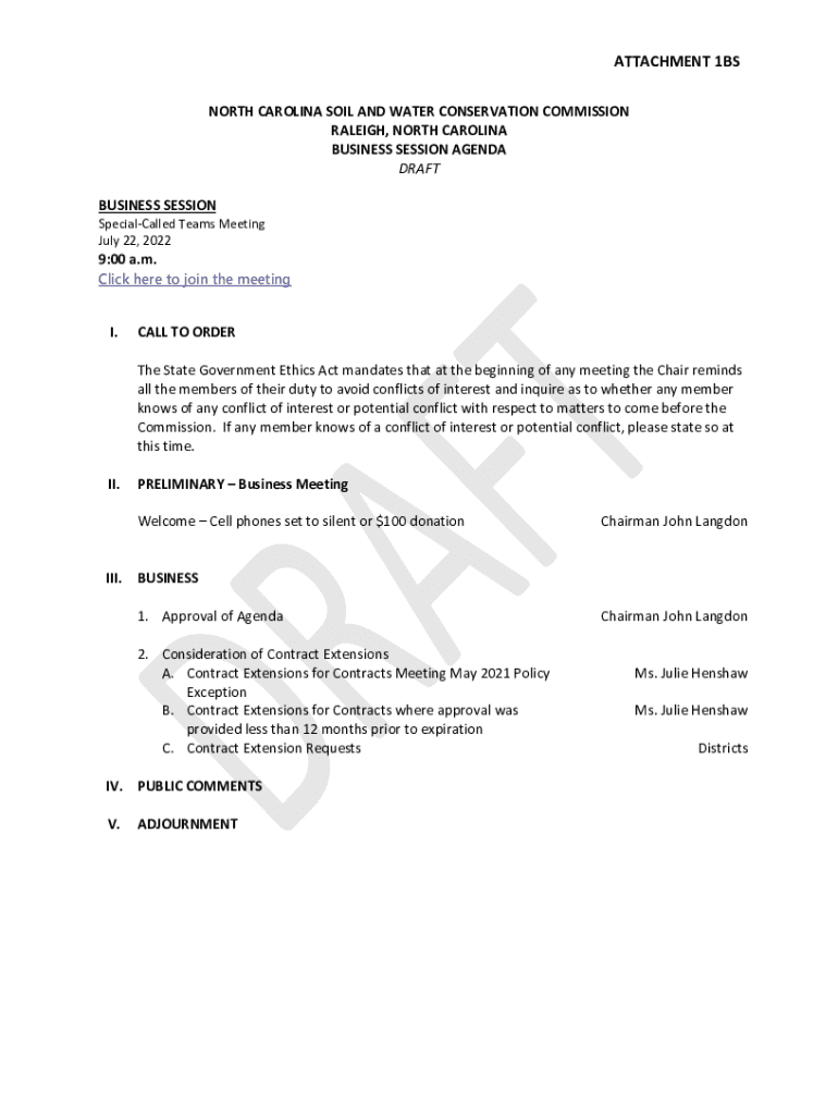 Fillable Online North Carolina Association of Soil and Water