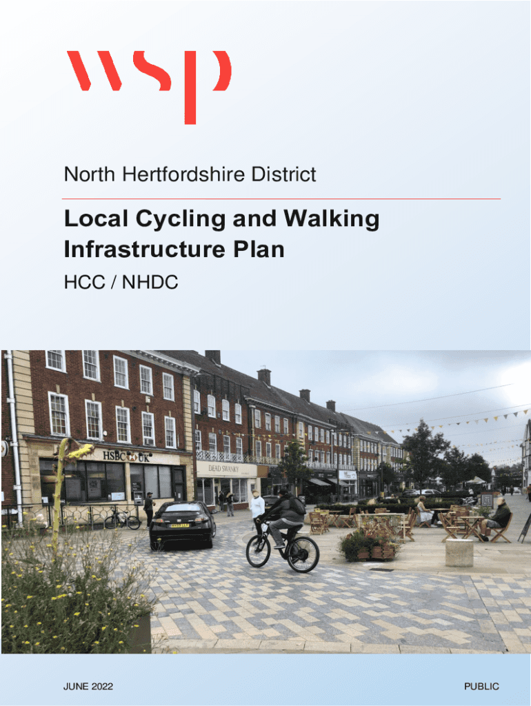 Fillable Online Cycling and Walking Infrastructure Planonly a few days