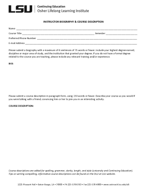 Form preview
