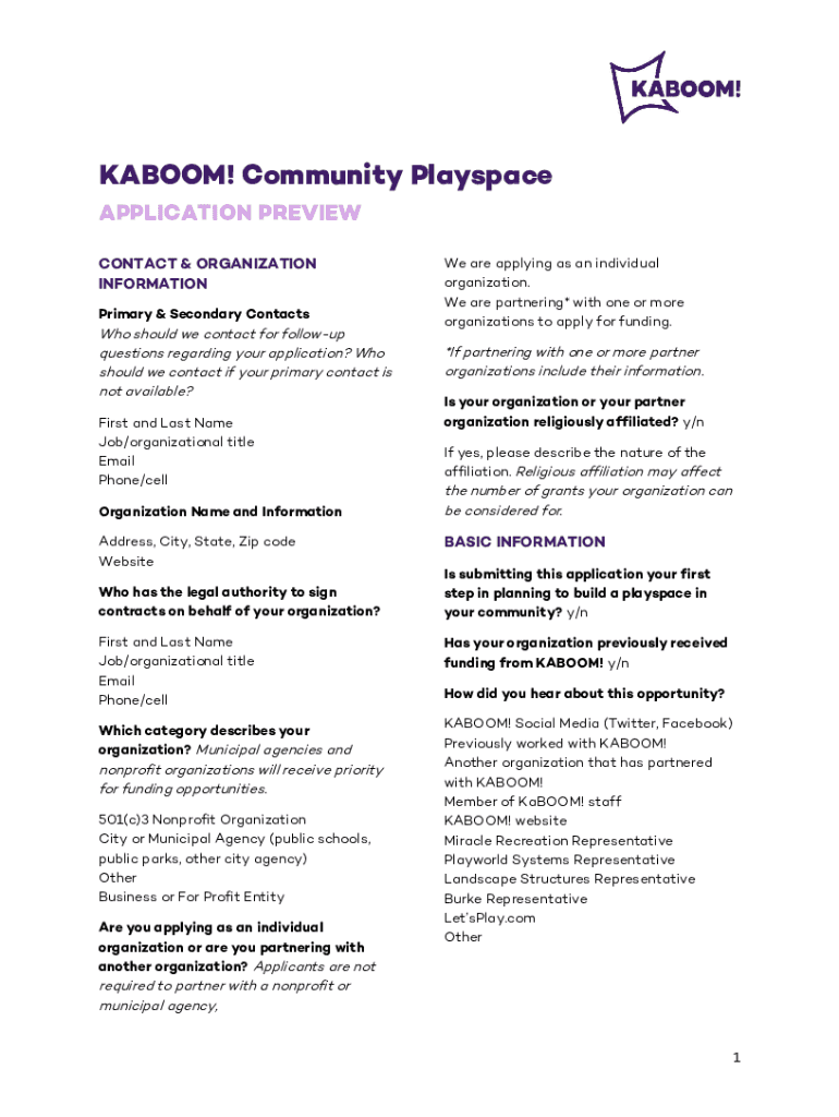 Form preview
