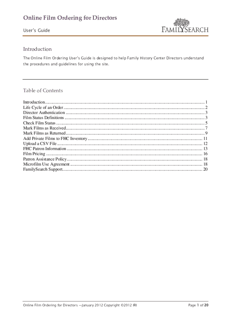 Form preview