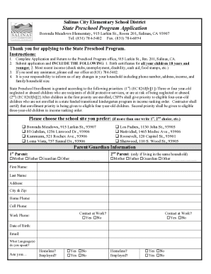 Form preview