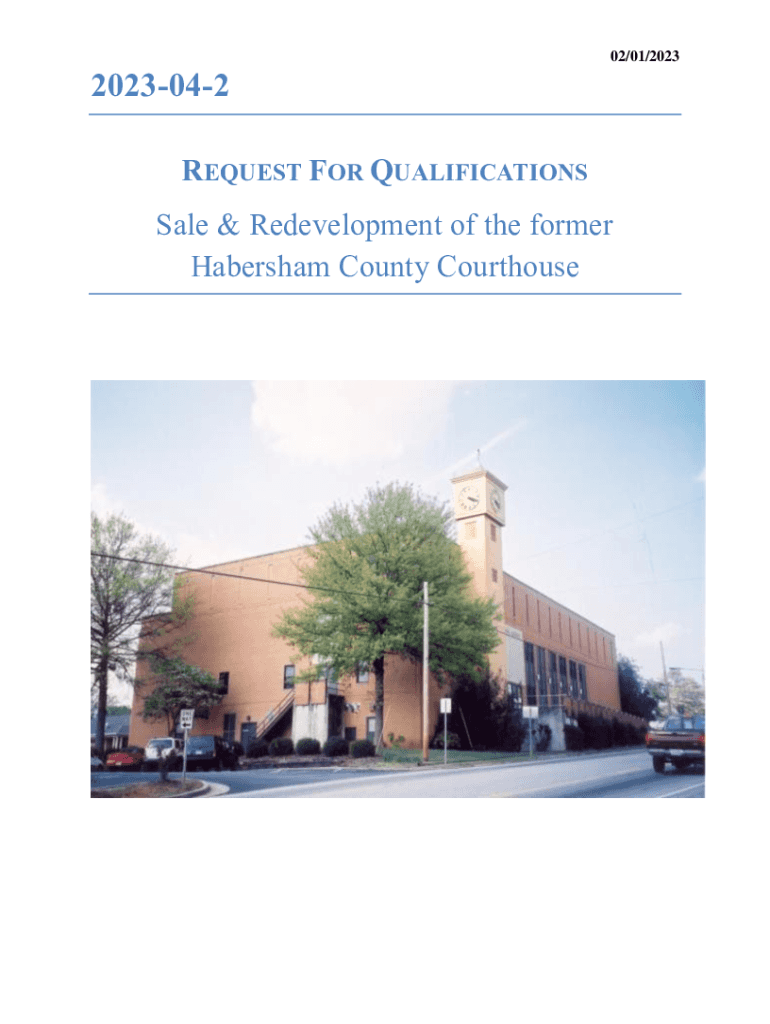 Fillable Online Request For Qualifications Architectural/Engineering Fax Email Print