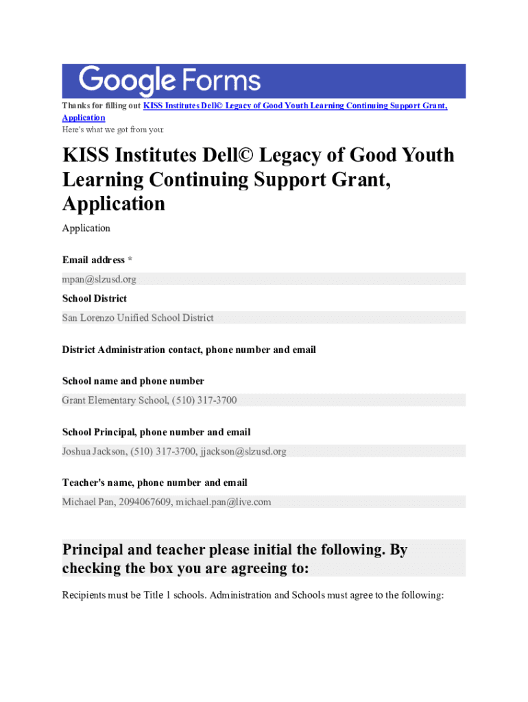 Form preview