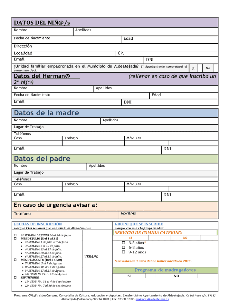 Form preview