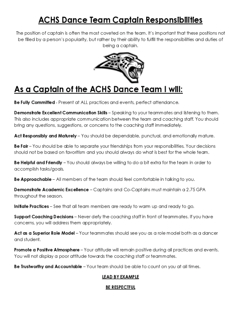 Fillable Online How To A Category Captain And Why It's Worth Fax Email Print pdfFiller