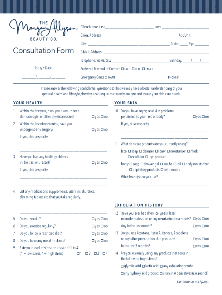 Form preview