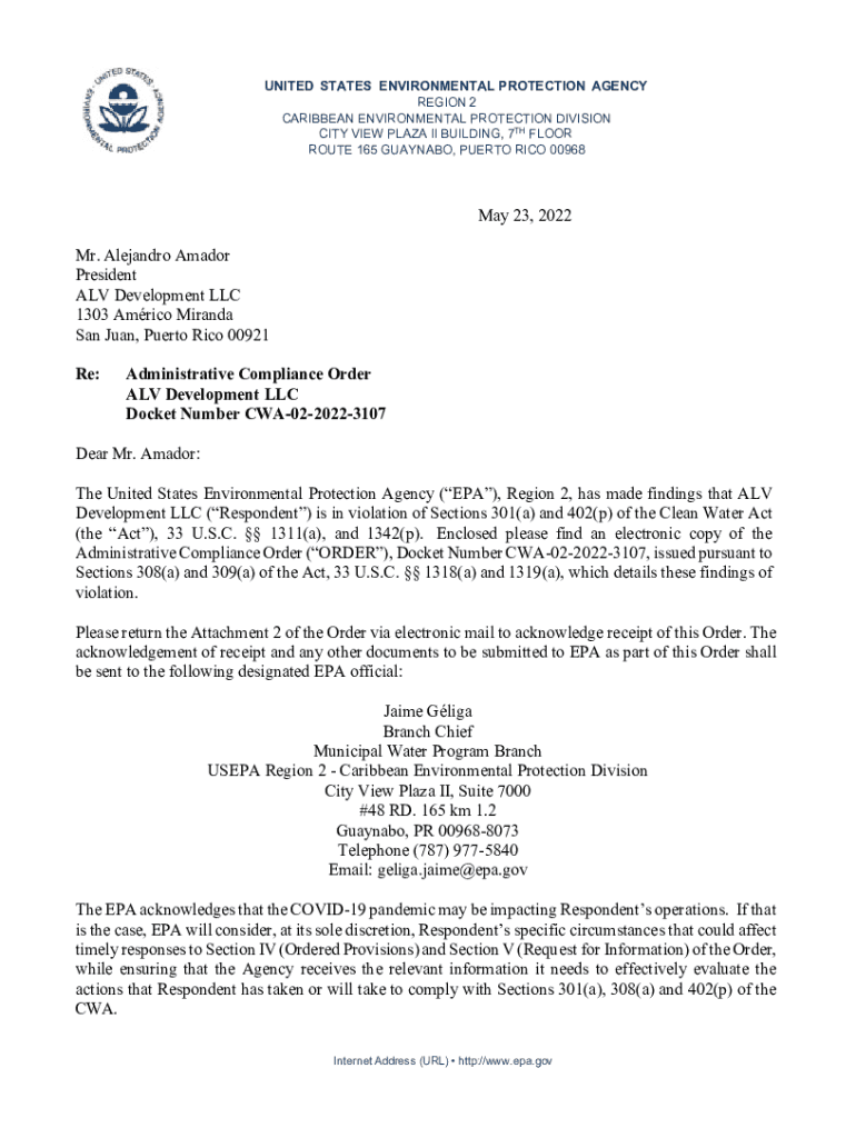 Fillable Online June 2324 Key Environmental Issues in U.S. EPA Region