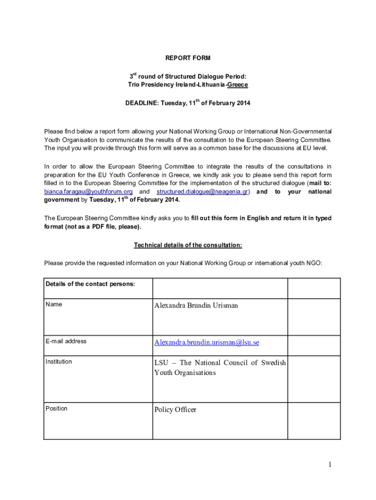 Form preview