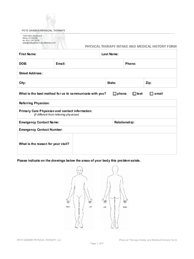 Fillable Online 16 Printable new patient history form Templates Fax ...