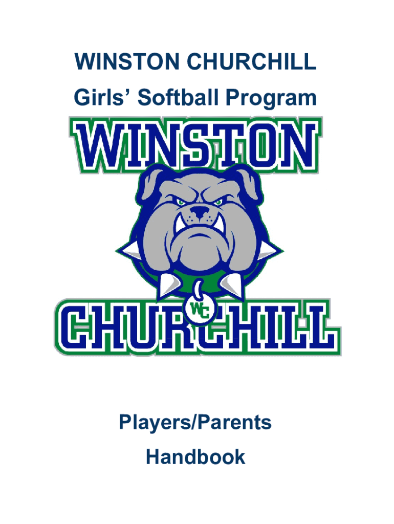 Fillable Online Churchill High School (Potomac, MD) Varsity Softball