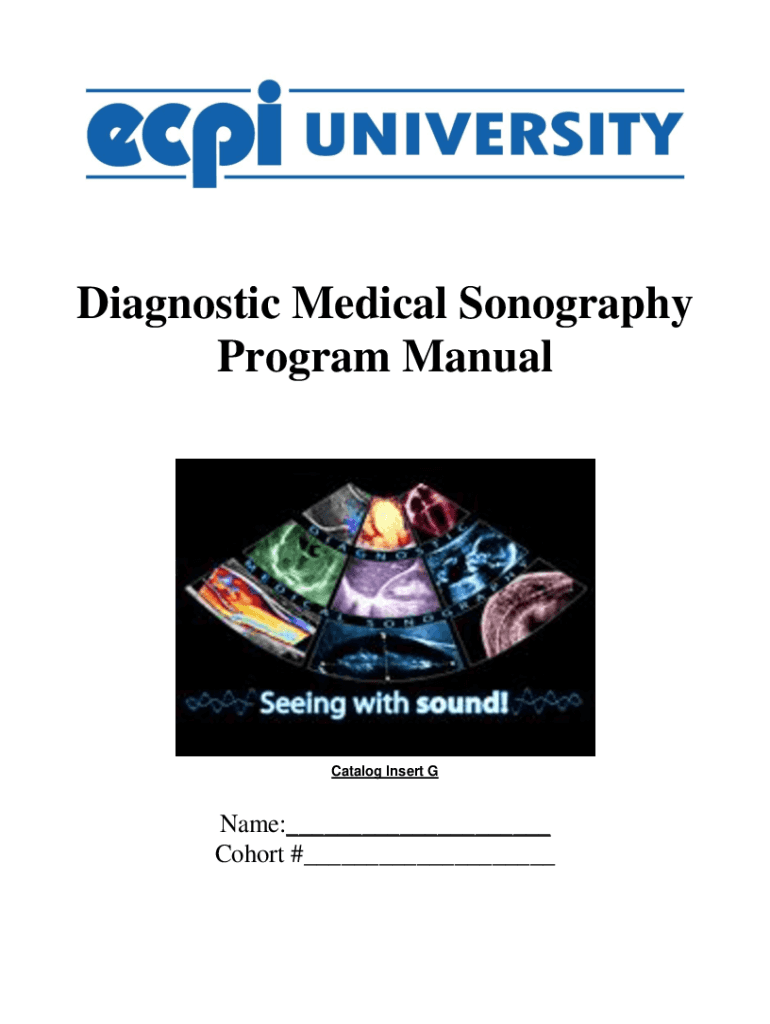 Fillable Online Diagnostic Medical Sonography, B.S. Majors, Programs